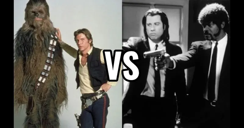 Han Solo & Chewbacca (Star Wars) vs. Jules Winnfield & Vincent Vega (Pulp Fiction)