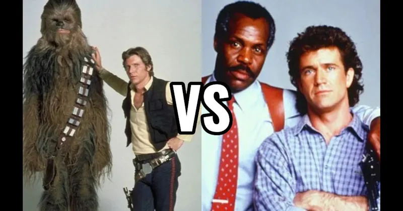 Han Solo & Chewbacca (Star Wars) vs. Martin Riggs & Roger Murtaugh (Lethal Weapon)