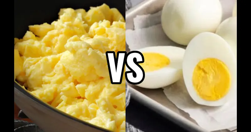 Hard-Boiled Eggs vs. Scrambled Eggs