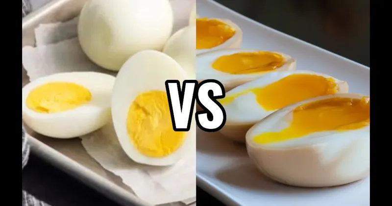 Hard-Boiled Eggs vs. Soft-Boiled Eggs