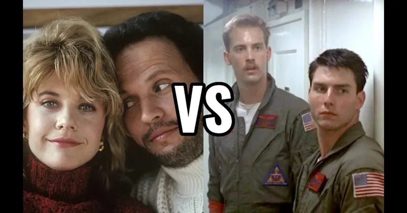 Harry Burns & Sally Albright (When Harry Met Sally) vs. Maverick & Goose (Top Gun)
