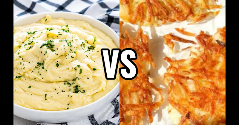 Hash Browns vs. Mashed Potatoes