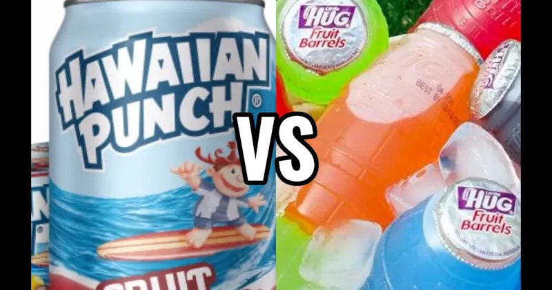HAWAIIAN PUNCH vs. LITTLE HUG FRUIT BARRELS