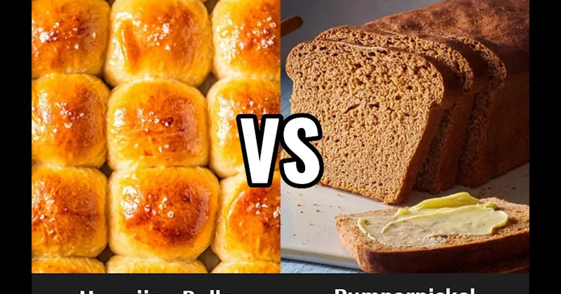 Hawaiian Rolls vs. Pumpernickel