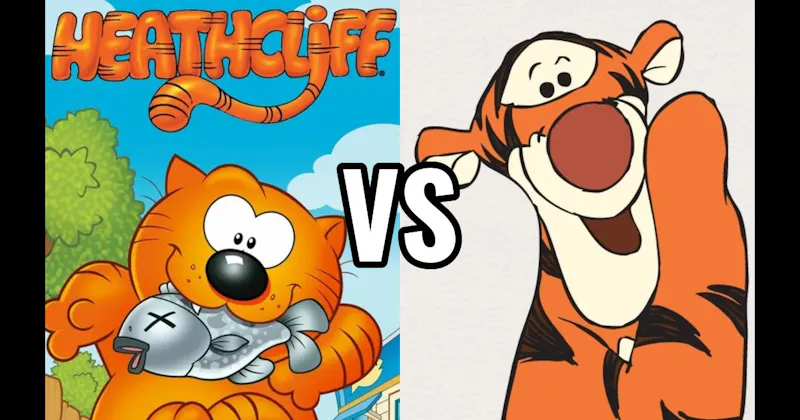 Heathcliff vs. Tigger (Winnie the Pooh)