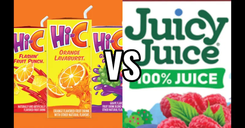 HI-C vs. JUICY JUICE