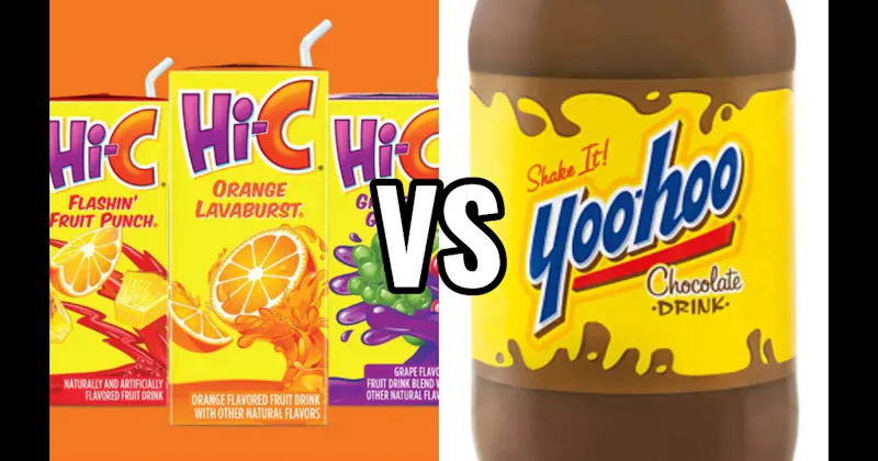 HI-C vs. YOO-HOO