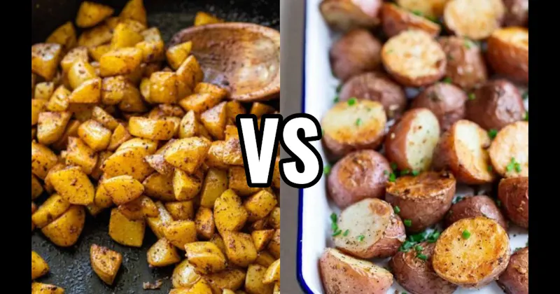 Home Fries vs. Roasted Potatoes