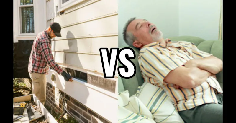 Home Improvement Projects vs. Napping on the Couch with the TV On
