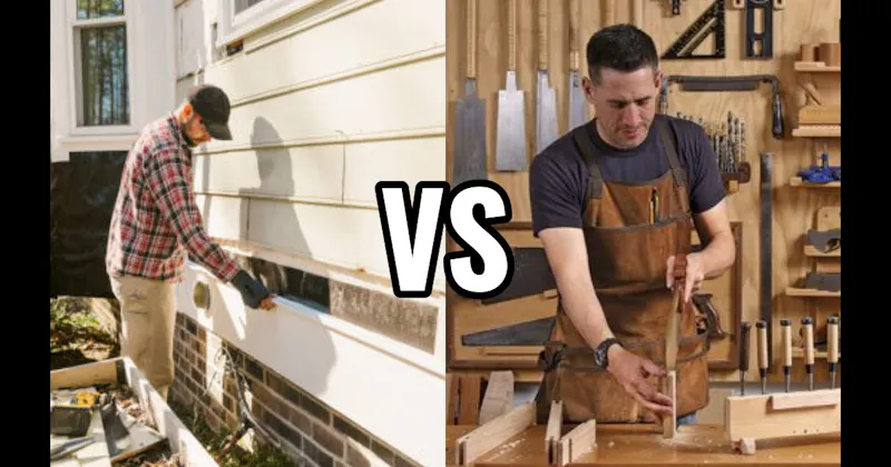 Home Improvement Projects vs. Woodworking