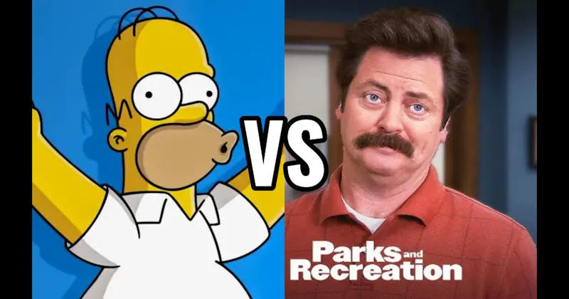 Homer Simpson (The Simpsons) vs. Ron Swanson (Parks and Recreation)