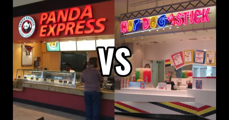Hot Dog on a Stick vs. Panda Express