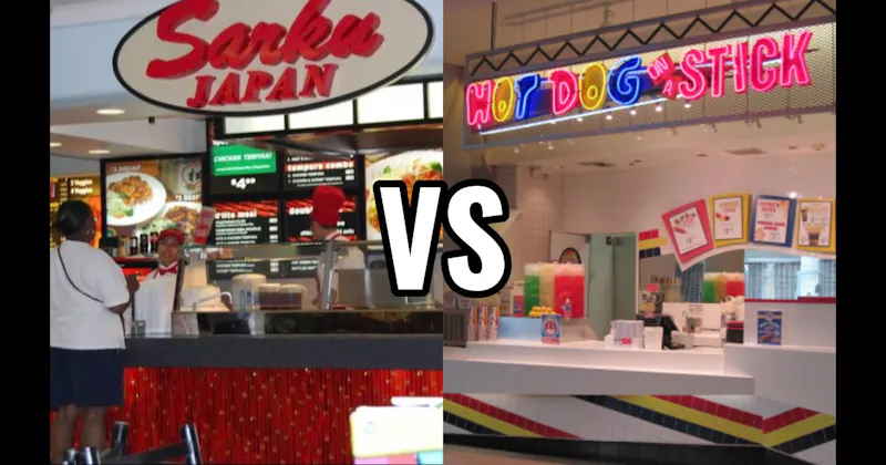 Hot Dog on a Stick vs. Sarku Japan