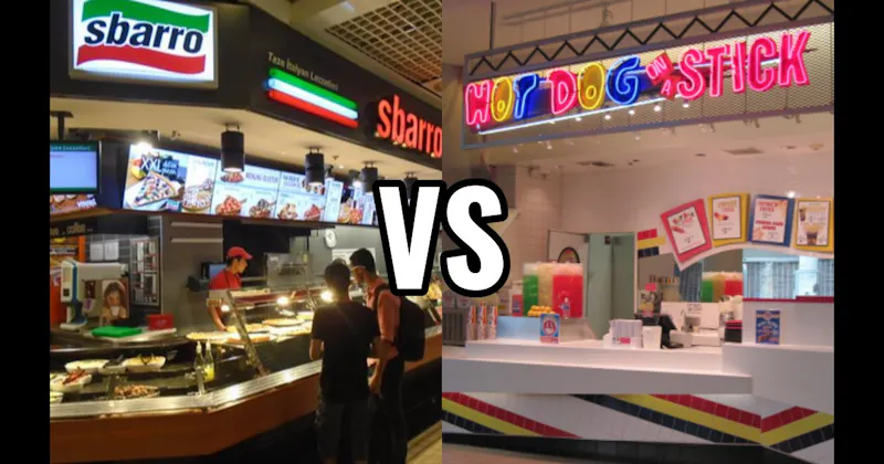 Hot Dog on a Stick vs. Sbarro