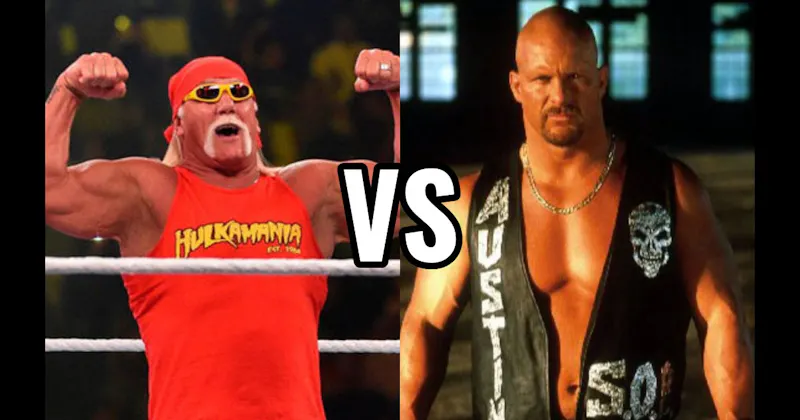 "Stone Cold" Steve Austin vs. Hulk Hogan