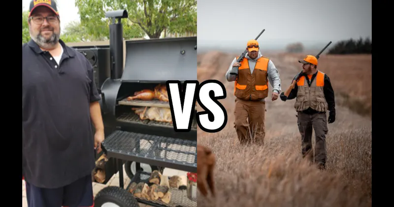 Hunting vs. Smoking Meats