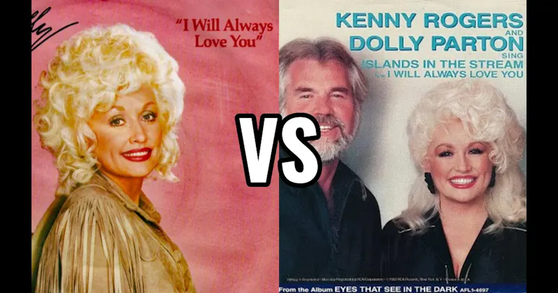 I Will Always Love You vs. Islands in the Stream