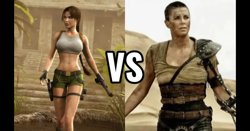 Imperator Furiosa (Mad Max) vs. Lara Croft (Tomb Raider)