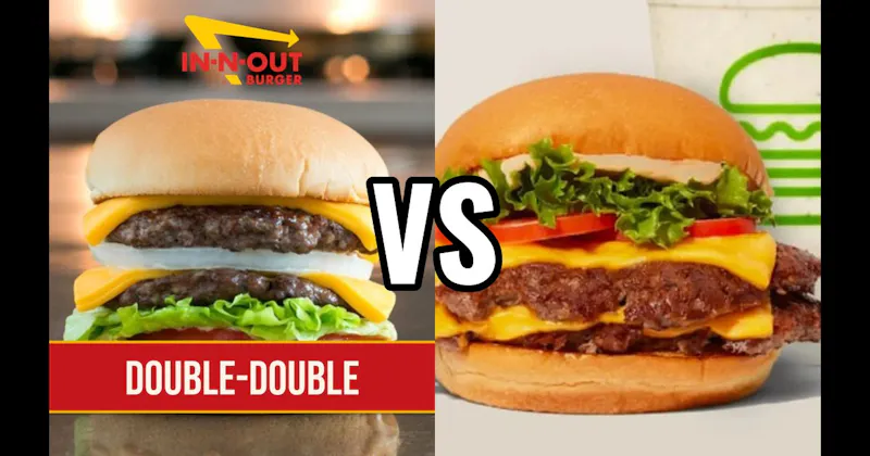 In-N-Out Double-Double vs. Shake Shack ShackBurger
