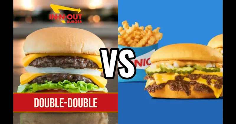 In-N-Out Double-Double vs. Sonic Drive-In SONIC Cheeseburger