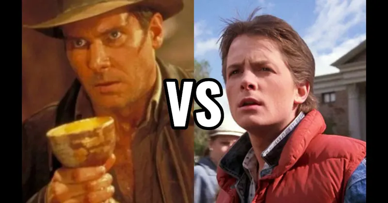 Indiana Jones vs. Marty McFly (Back to the Future)