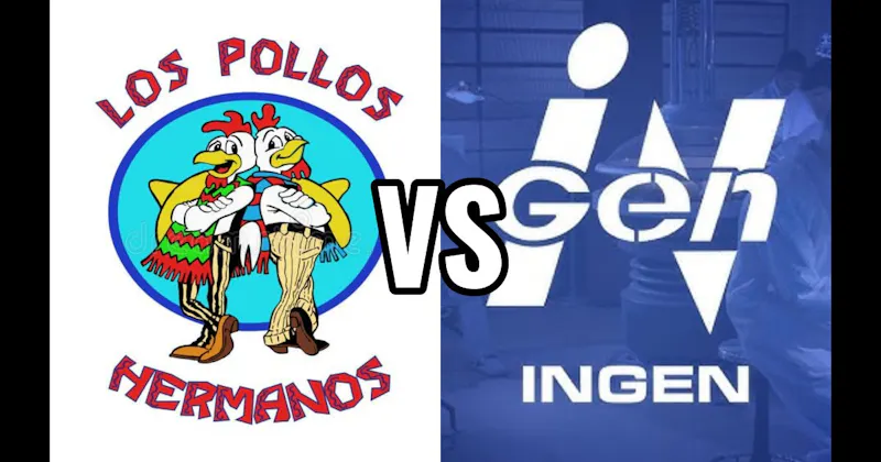 InGen (Jurassic Park) vs. Los Pollos Hermanos (Breaking Bad)
