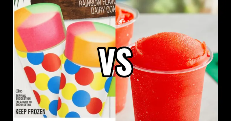 Italian Ice vs. Push Pops
