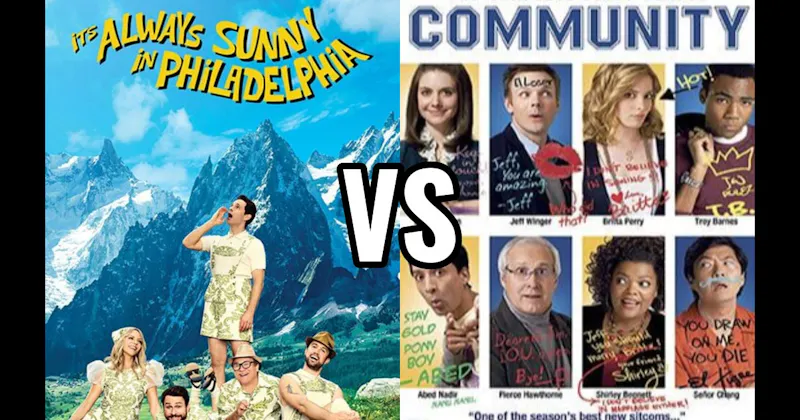  It’s Always Sunny in Philadelphia vs. Community