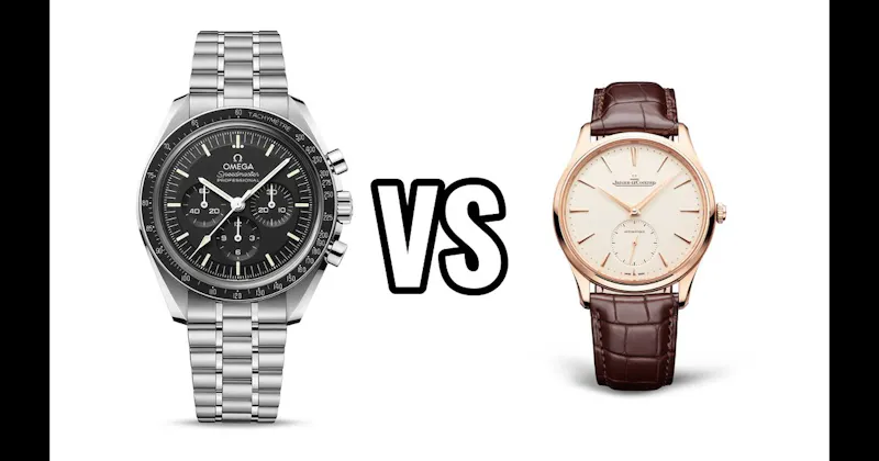 Jaeger-LeCoultre Master Ultra Thin vs. Omega Speedmaster Professional “Moonwatch”