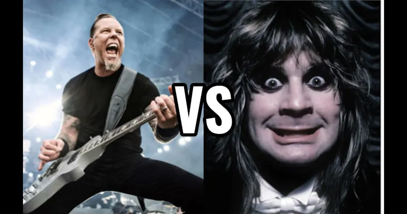 James Hetfield (Metallica) vs. Ozzy Osbourne