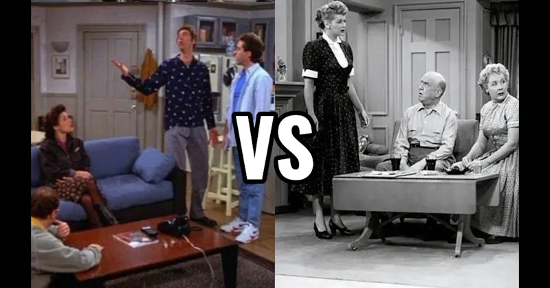Jerry’s Apartment (Seinfeld) vs. Lucy & Ricky’s Apartment (I Love Lucy)