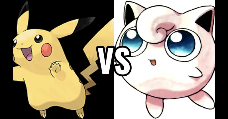 Jigglypuff vs. Pikachu (Pokémon)