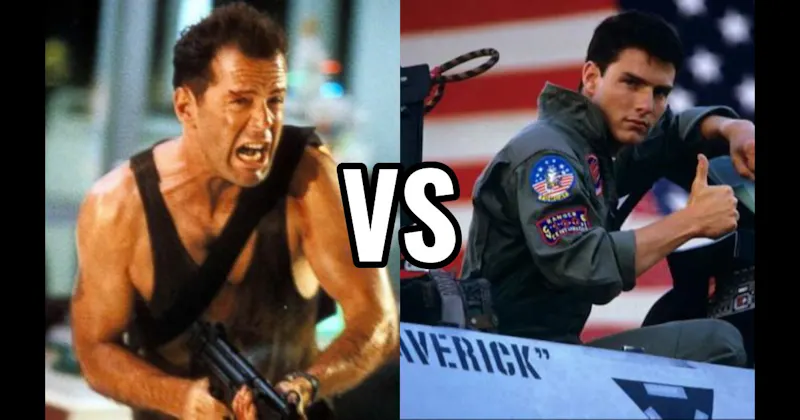 John McClane (Die Hard) vs. Maverick (Top Gun)