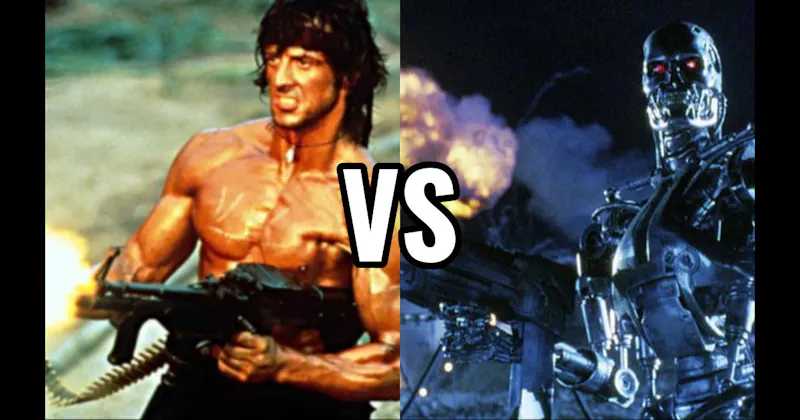 Rambo vs. The Terminator