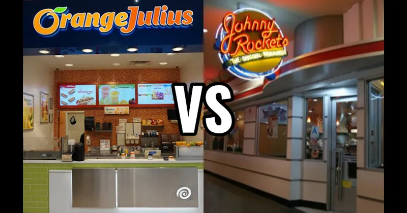 Johnny Rockets vs. Orange Julius