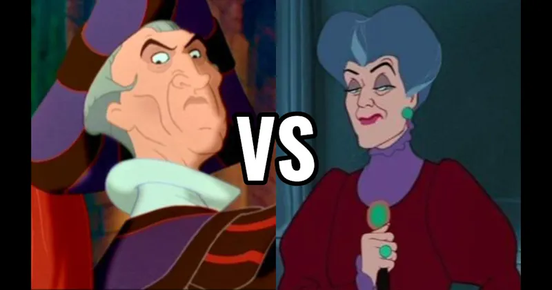 Judge Claude Frollo (The Hunchback of Notre Dame) vs. Lady Tremaine (Cinderella)