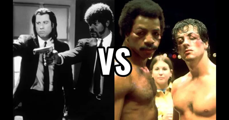Jules Winnfield & Vincent Vega (Pulp Fiction) vs. Rocky Balboa & Apollo Creed (Rocky)