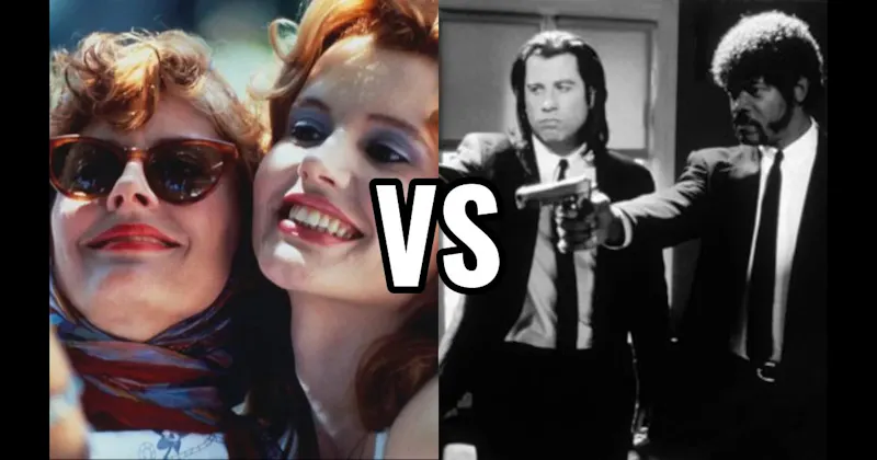 Jules Winnfield & Vincent Vega (Pulp Fiction) vs. Thelma & Louise (Thelma & Louise)