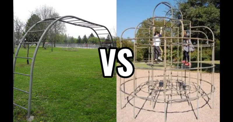 Jungle Gym vs. Monkey Bars