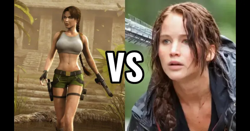 Katniss Everdeen (The Hunger Games) vs. Lara Croft (Tomb Raider)