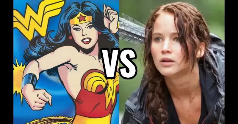 Katniss Everdeen (The Hunger Games) vs. Wonder Woman