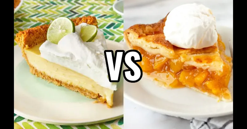 Key Lime Pie vs. Peach Pie