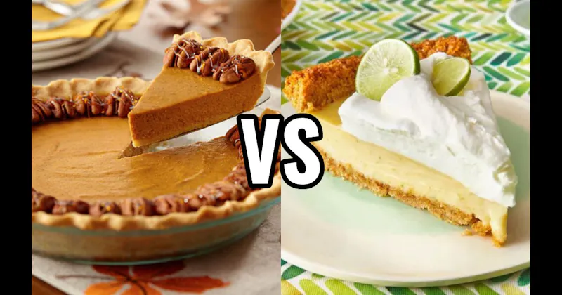 Key Lime Pie vs. Pumpkin Pie