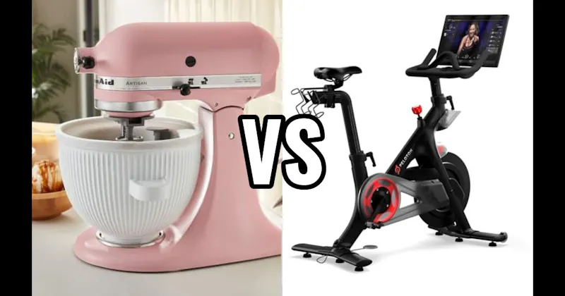 KITCHENAID STAND MIXER vs. PELOTON BIKE