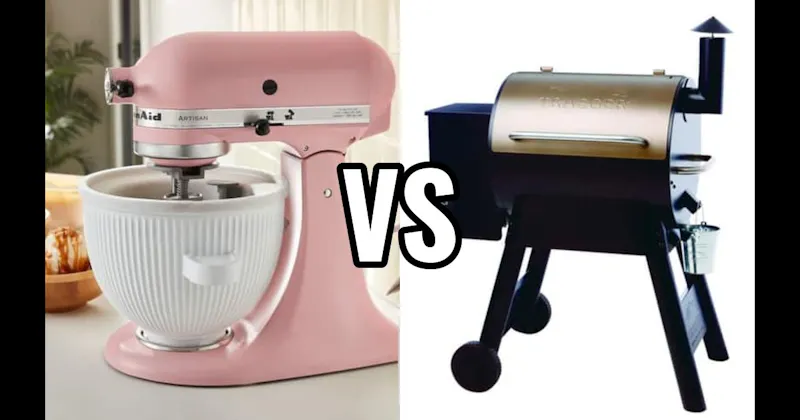 KITCHENAID STAND MIXER vs. TRAEGER GRILL