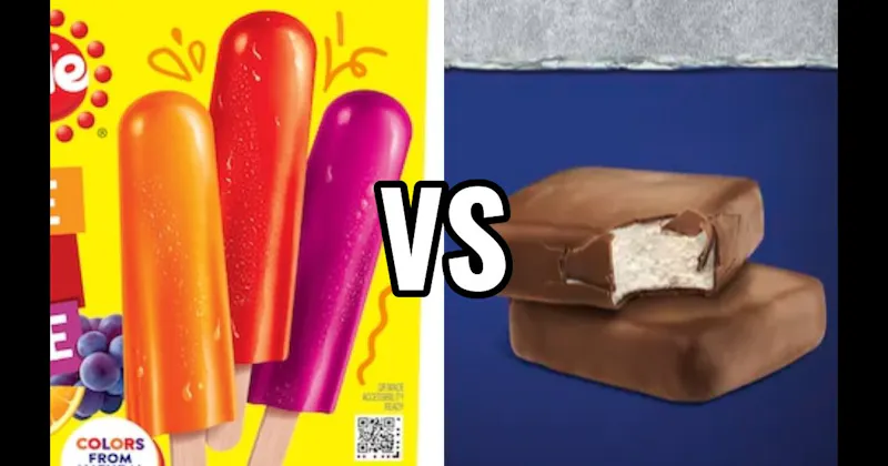 Klondike Bars vs. Popsicles