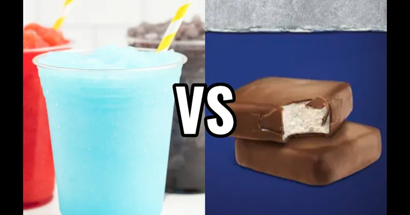 Klondike Bars vs. Slushies