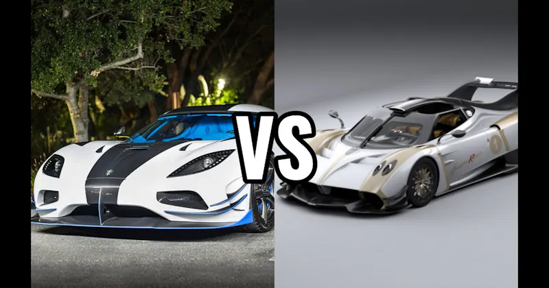 Koenigsegg Agera R vs. Pagani Huayra