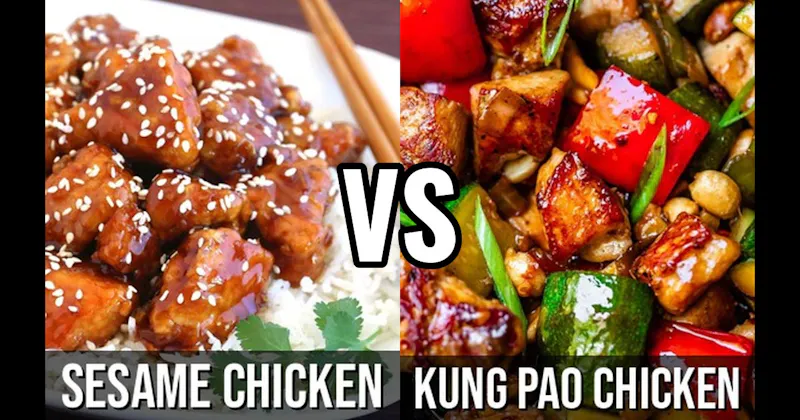 Kung Pao Chicken vs. Sesame Chicken