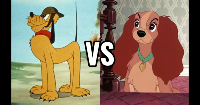 Lady (Lady and the Tramp) vs. Pluto (Disney)